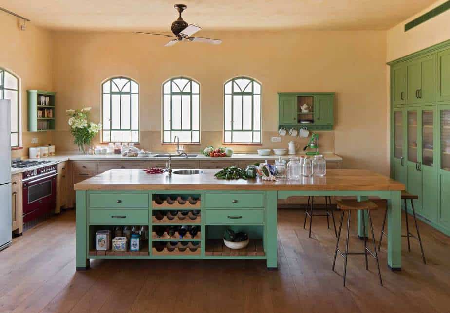 Rustic wooden kitchens